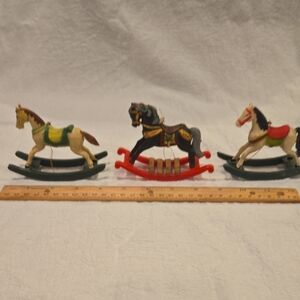 Classic Rocking Horse Toy Set - Multicolor